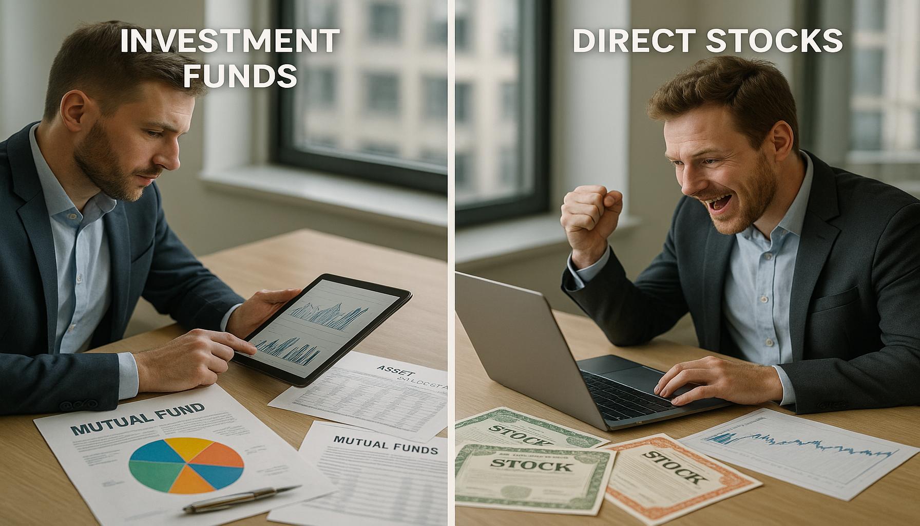Comparativo entre Fondos de Inversión y Acciones Directas